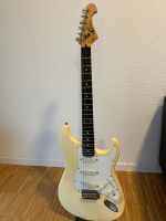 E-Gitarre Chery Cheri White mit Koffer Stuttgart - Möhringen Vorschau