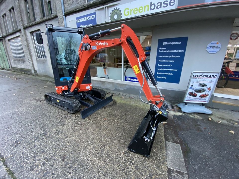 Minibagger Mieten Kubota KX 019-4 1,85 to inkl. Löffel in Lippetal