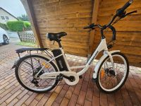 E-Bike Velobecane Damen weiß (sehr gut erhalten) Sachsen-Anhalt - Aschersleben Vorschau