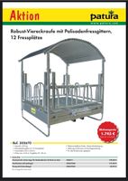 Sonderpreis!!Patura Robust-Viereckraufe Heuraufe Baden-Württemberg - Schlat Vorschau