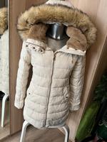 Zara Jacke Parka Mantel Winterjacke Wintermantel Thermo Weiß Fell Brandenburg - Zossen-Wünsdorf Vorschau