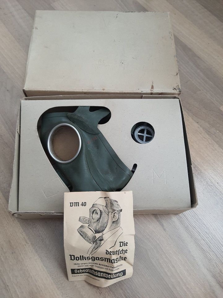 Wehrmacht Gasmaske 2. Weltkrieg in Singen