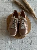 Bershka Schuhe Sneaker 36 Roségold Niedersachsen - Vechta Vorschau