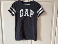Gap Vintage T-Shirt College Top Grau XS Berlin - Charlottenburg Vorschau