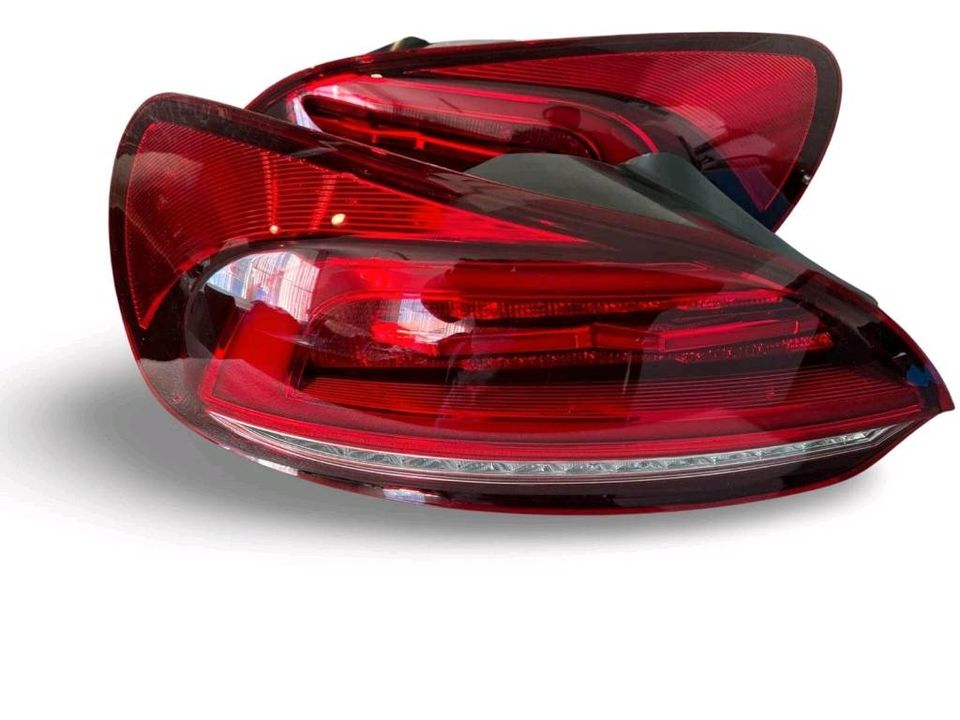 VOLL LED Lightbar Rückleuchten rot für VW Scirocco 3 (III) 08-14 in Calden