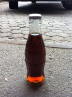 Deko Coka Cola Glasflasche original Glasflasche Sammlerteil Bayern - Berglern Vorschau