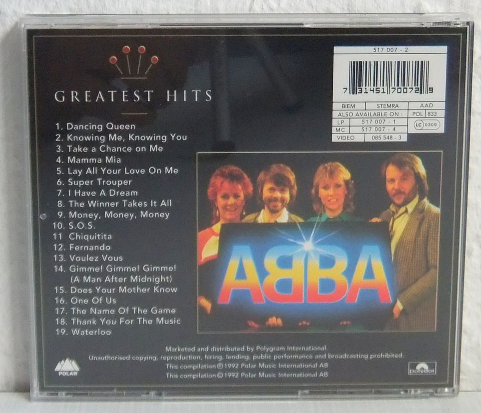 CD ABBA GOLD greatest Hits in Essen