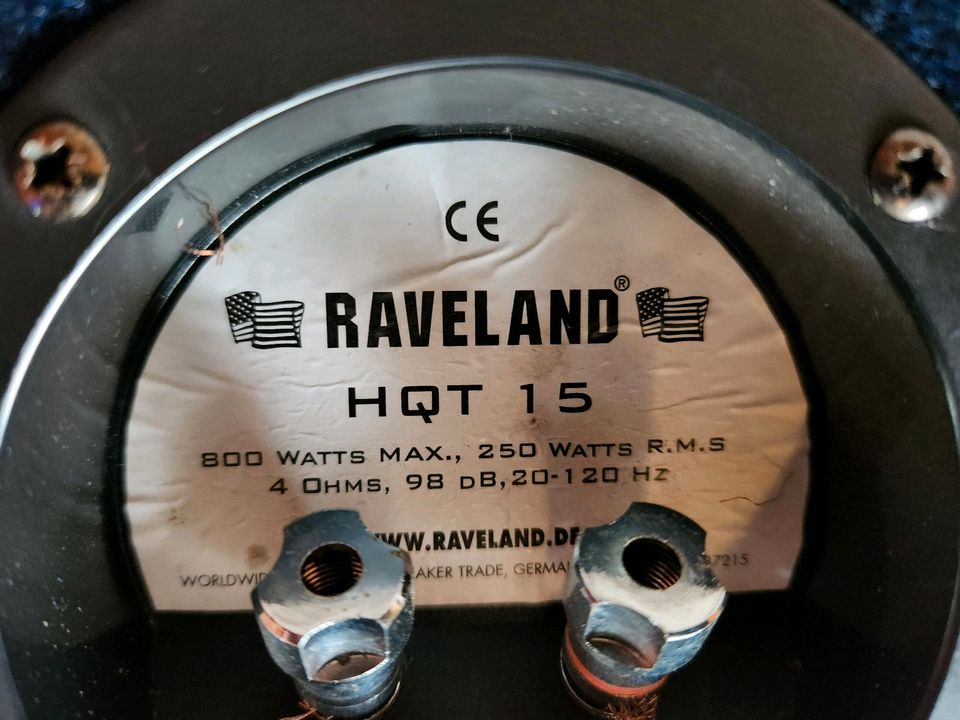 Raveland HQT 15 Bassrolle in Saterland