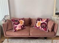 Westwing 2 er Couch Sofa altrosa samt München - Maxvorstadt Vorschau