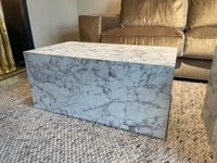 COUCHTISCH BELLA MARBLE | Säule Deko Tisch Ablage Regal Beistell Berlin - Mitte Vorschau