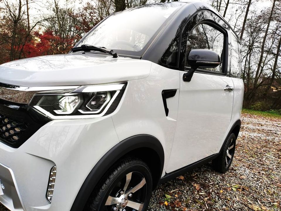 Microcar Mopedauto E-Kabinenroller Mofaauto 45 km/h  25 km/h in Nürnberg (Mittelfr)