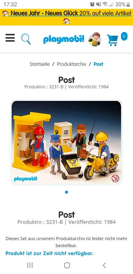 Playmobil 3231 Post Telefonzelle in Weyhe