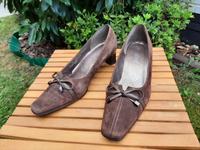 Gabor Wildleder Pumps mit Schleife_Gr. 37 Niedersachsen - Langenhagen Vorschau