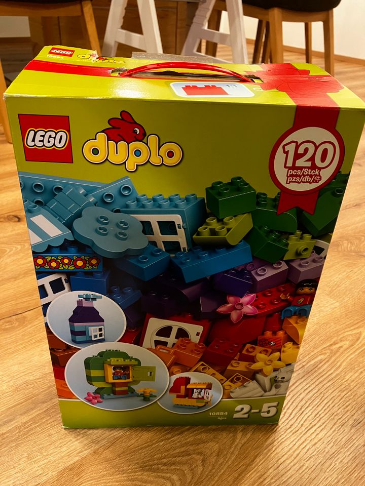 LEGO Duplo 10854 - Kreativ-Steinebox - vollständig mit Schachtel in Julbach