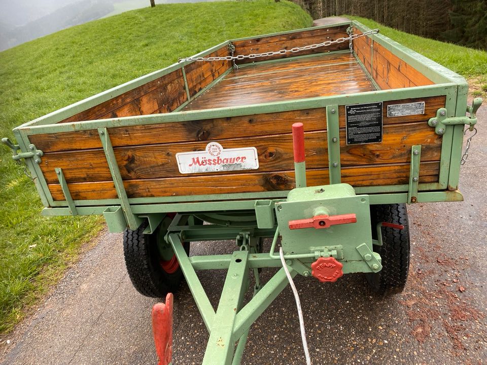 Mössbauer Pritschenwagen, Kipper, Traktor-Anhänger Kramer in Oberharmersbach