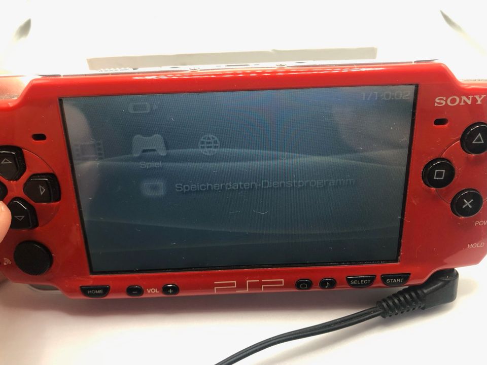 PSP Konsole - 2004 - Slim & Lite Spiderman Limited Edition - Play in Duisburg