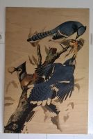 Holz Bild Vögel Bilder Frühling 90 x 60 cm Nordrhein-Westfalen - Gelsenkirchen Vorschau
