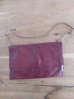 Vintage Clutch Handtasche rotbraun Leder Kreis Pinneberg - Halstenbek Vorschau