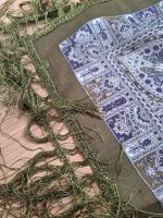 Schal Tuch Halstuch aus Kaschmir grün und blau Nordrhein-Westfalen - Hattingen Vorschau