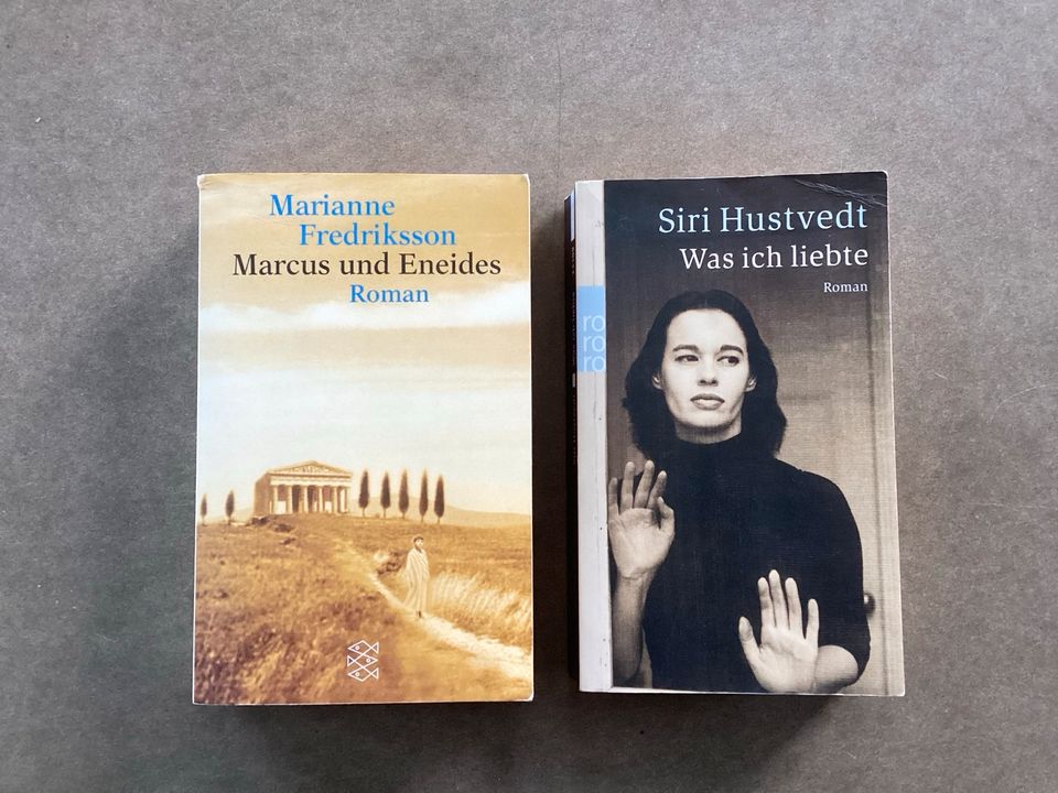 Marianne Fredriksson Marcus Eneides Siri Hustvedt Was ich liebte in Ustersbach