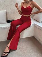 Neu Zweiteiler crop top und Hose mit weitem Bein Größe S Niedersachsen - Moringen Vorschau