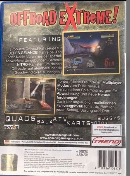 Offroad Extreme - Sony Playstation 2 PS2 Spiel in Berlin