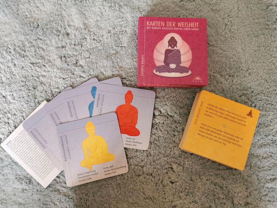 Karten der Weisheit Schirner Verlag Meditationskarten Affirmation in Berlin