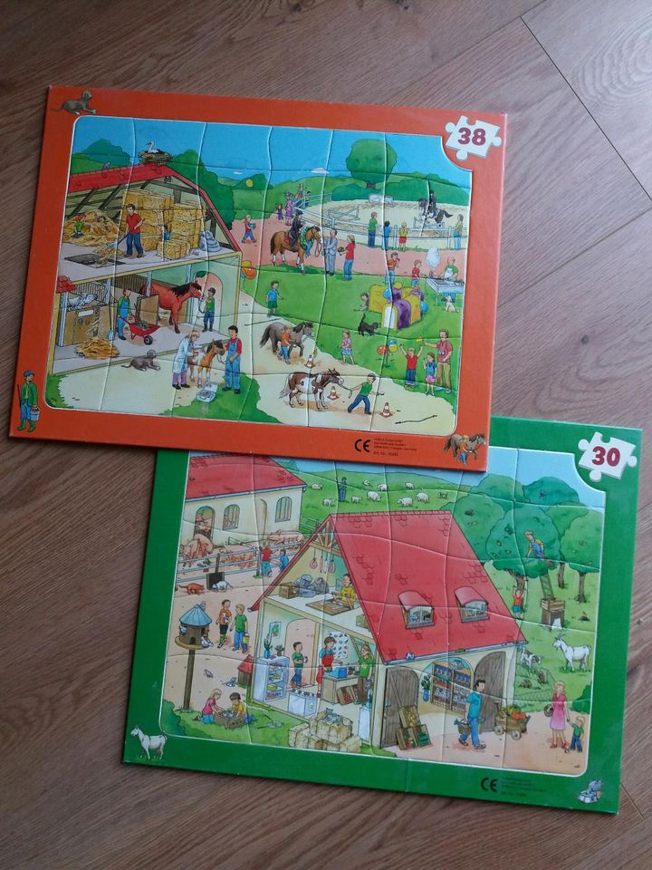 Puzzle 38 und 30 Rahmenpuzzle in Naila