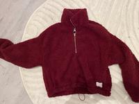 Hollister Pullover dunkelrot Niedersachsen - Harsum Vorschau