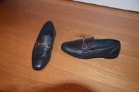 Schuhe Slipper Mokassin ZARA schwarz Gr.38 Leder NEU !!! Nordrhein-Westfalen - Herford Vorschau