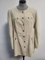 Leichter Leder Mantel von Gerry Weber Wie Neu Gr. 40 Länge ca. 77 Bayern - Sachsen bei Ansbach Vorschau