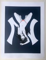 Arika Uno - New York NY Yankees Manga - Screen Print Limited Ed. Frankfurt am Main - Ostend Vorschau