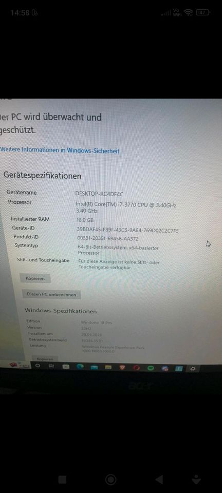 Gaming PC sehr gute zustand in Neunkirchen