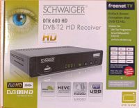 Schwaiger DVB-T2 HD Receiver schwarz Digitalreceiver Antennenfern Hessen - Karben Vorschau