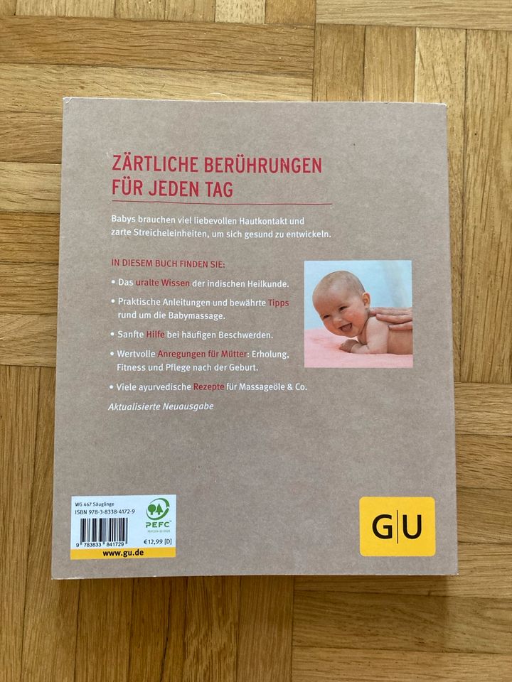 Babymassage, das meistverkaufte Buch zur Babymassage GU Verlag in Ingolstadt