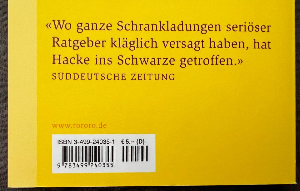 Axel Hacke - Der kleine Erziehungsberater, TOP Zustand in Frickenhausen