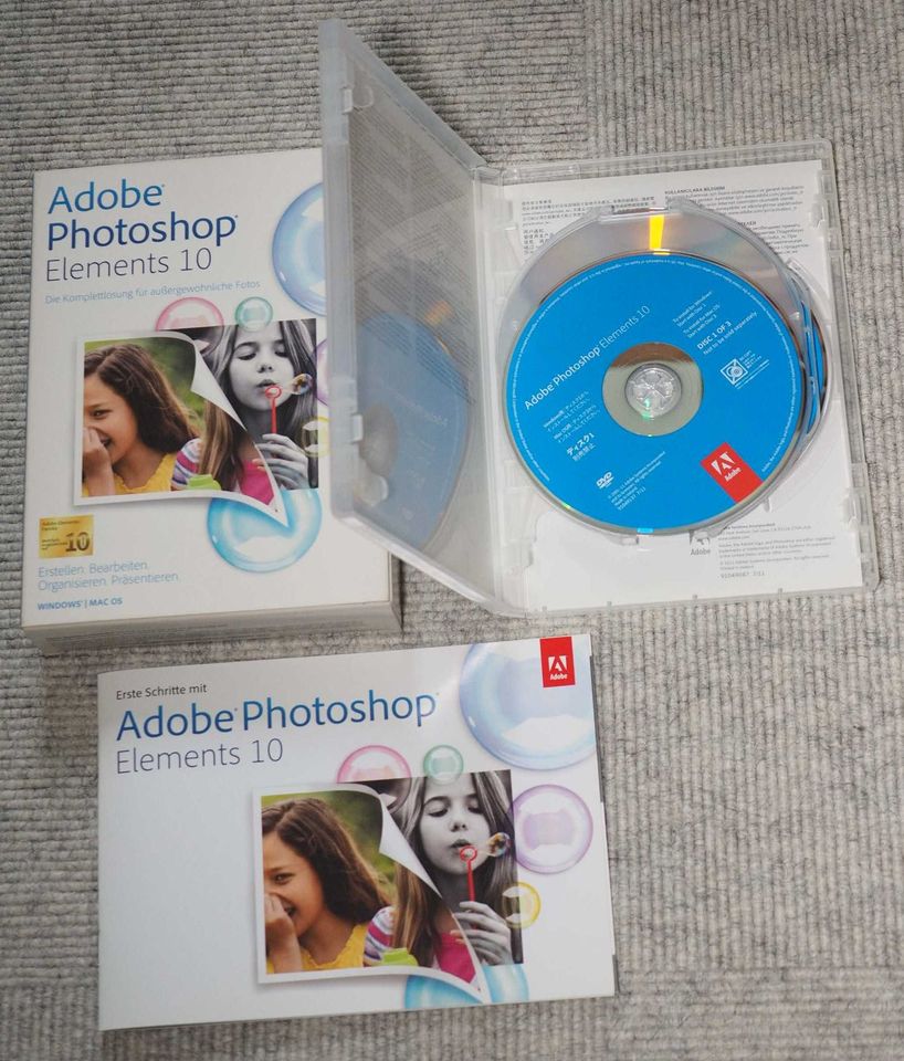 Adobe Elements 10 + Handbuch + Praxisbuch in Burgthann 