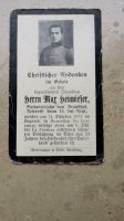 Sterbebild Soldat 1914 Frankreich Bayern - Altdorf Vorschau