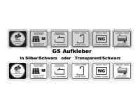 Wohnmobil / Wohnwagen Aufkleber GS 6 Stück - Silber/Transparent Niedersachsen - Bad Zwischenahn Vorschau