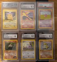 Pokemon Karten graded Base Set PSA 10 CGC Pikachu 1st Edition Baden-Württemberg - Sinsheim Vorschau