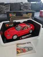 Ferrari 550 Maranello Burago 1:18 Modell Auto  Vitrine Modell Baden-Württemberg - Uhingen Vorschau