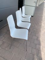 4 Stühle Holzstühle weiß Esszimmer Küche Saarland - St. Wendel Vorschau