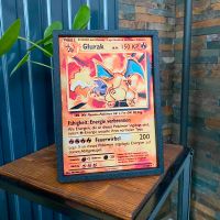 Pokemon Glurak Wandbild Deko Charizard 3D Erste Edition Bayern - Buch a. Wald Vorschau