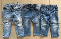 3 süße Jeans Mädchen Gr. 80 Niedersachsen - Schüttorf Vorschau