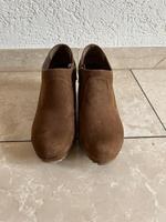 Stiefeletten Trachtenschuhe Größe 39 braun Bayern - Heßdorf Vorschau