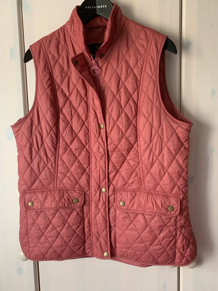 Barbour Steppweste Rosé Weste Outdoor 44 Otterburn Gilet Jacke in Essen