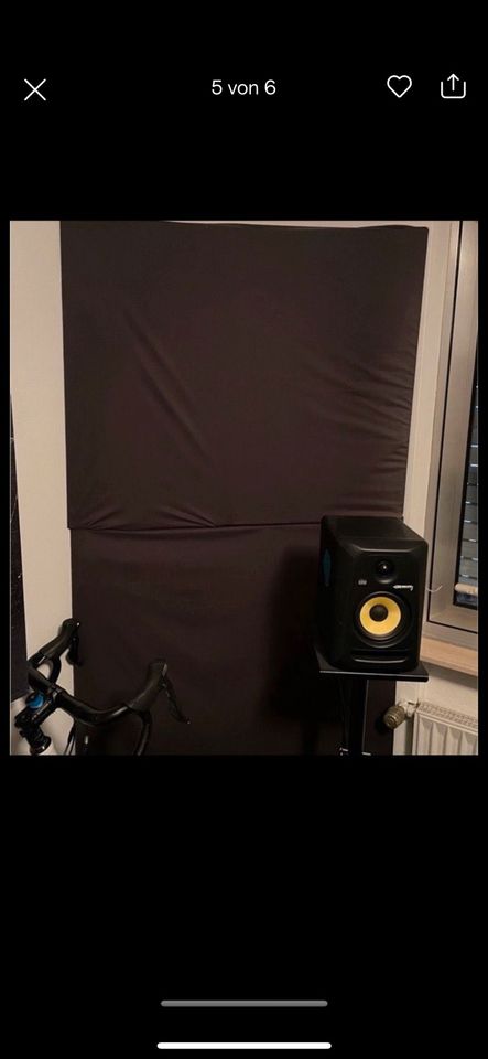 Komplettset 15 Home Studio Produzent Bassfallen Absorber Akustik in Weeze