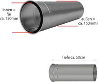 Mauermuffe Wandfutter Ø 150mm 500mm kürzbar Doppelwandfutter für Nordrhein-Westfalen - Wiehl Vorschau