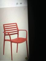 Green Lounge 2x Gartenstapelstühle mit Armlehne in rot, Berlin - Spandau Vorschau