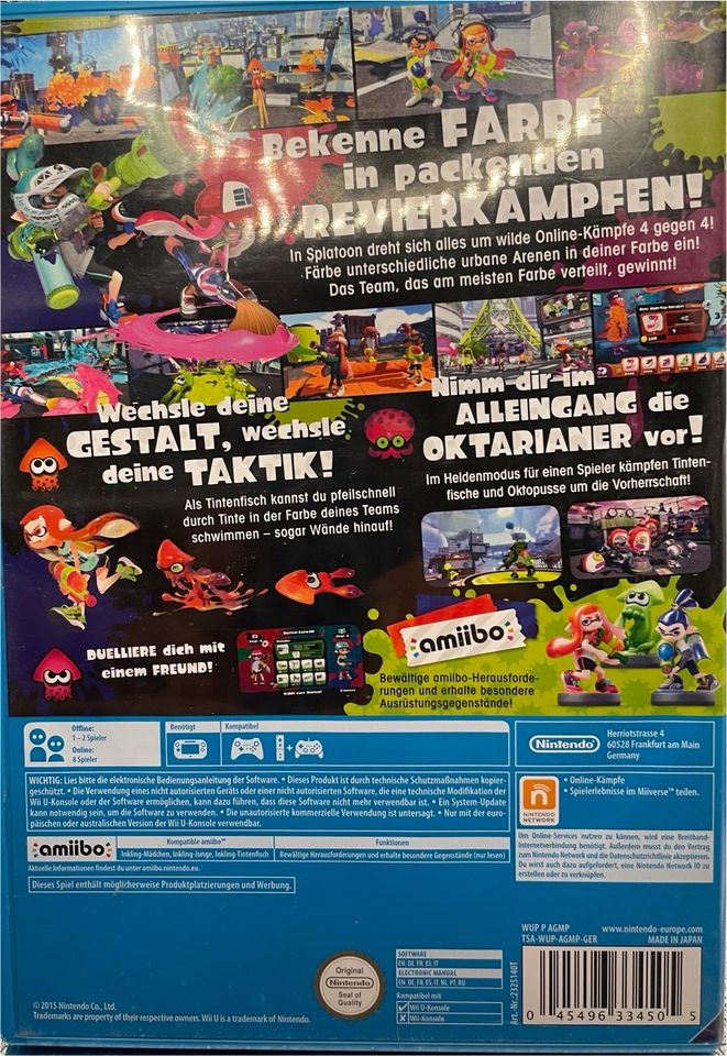 6 X WII u Games New Super Mario Bros,Bayonetta 2……… in Wiesbaden